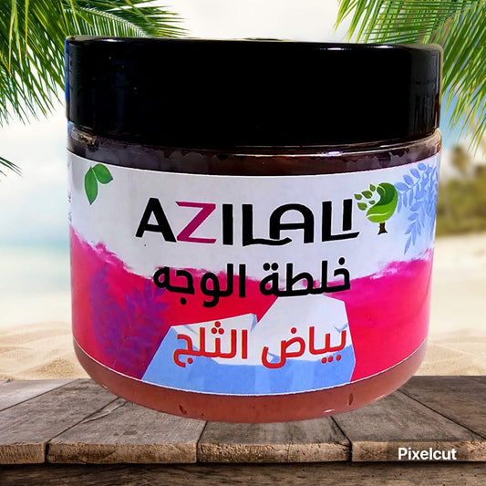 خلطة بياض الثلج للوجه